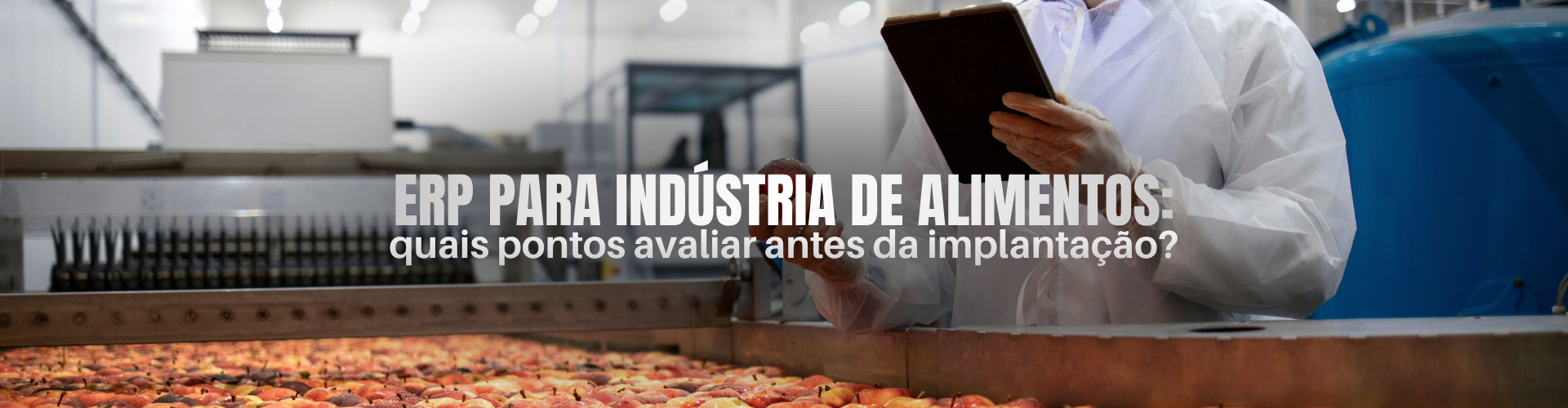 ERP para indústria de alimentos: quais pontos avaliar antes da implantação?